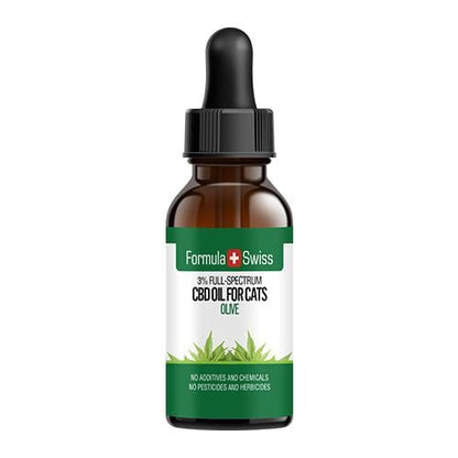 Aceite de CBD para gatos en aceite de oliva