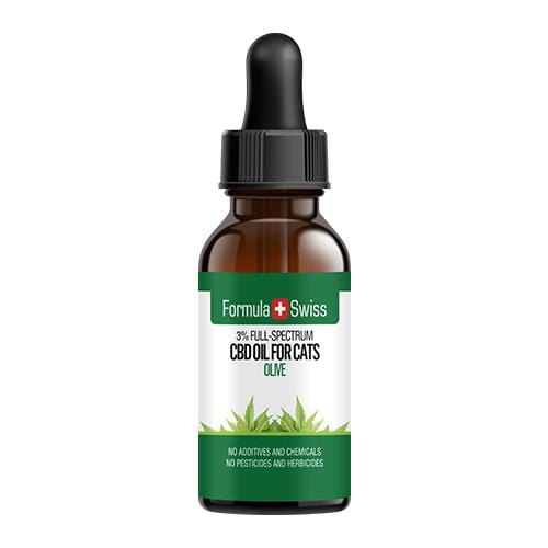 Aceite de CBD para gatos en aceite de oliva