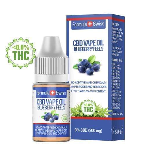 Vape de aceite de CBD arándano siente