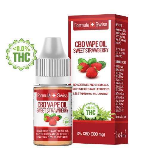 Vape de aceite de CBD fresa dulce