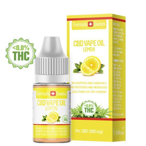 Vapeador de CBD limón