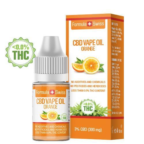 Vaporizador de CBD naranja
